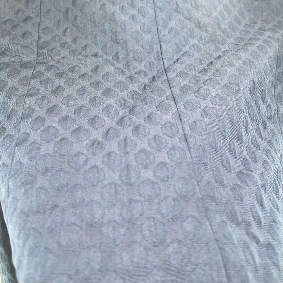 Talbots Womens Blazer Jacket Three Button Long Sleeve Lined Textured Blue Size 6 - Picture 3 of 9